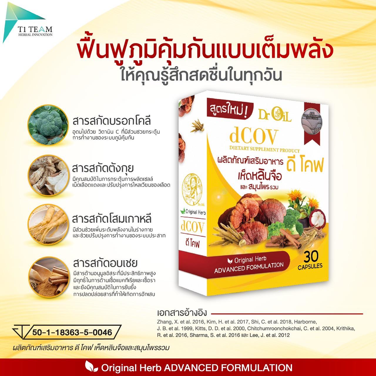 DCOV นวัตกรรมนาโน